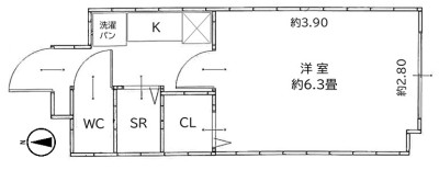 メイトーシェスタ　1F号室
